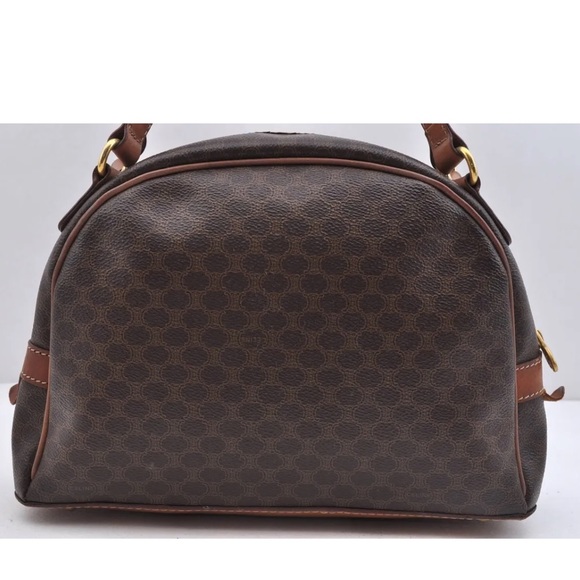 CELINE MACADAM PATTERN SATCHEL BAG with COA - Picture 2 of 9